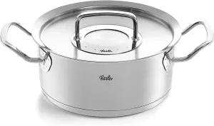 Fissler Original-Profi Collection Stainless Steel 2.7 Quart Rondeau with Metal Lid