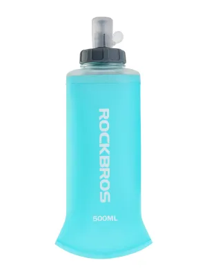 Flexible Water Client satisfaction Door-to-door service for ROCKBROS Bottle Flask Hiking, Soft 500ml Running, Collapsible Cycling Skiing