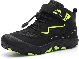 FLIOZY Hiking Boots Boys Girls Walking Shoes Kids Anti Collision Non Slip Hiking Boot Outdoor Trekking Walking Sneakers