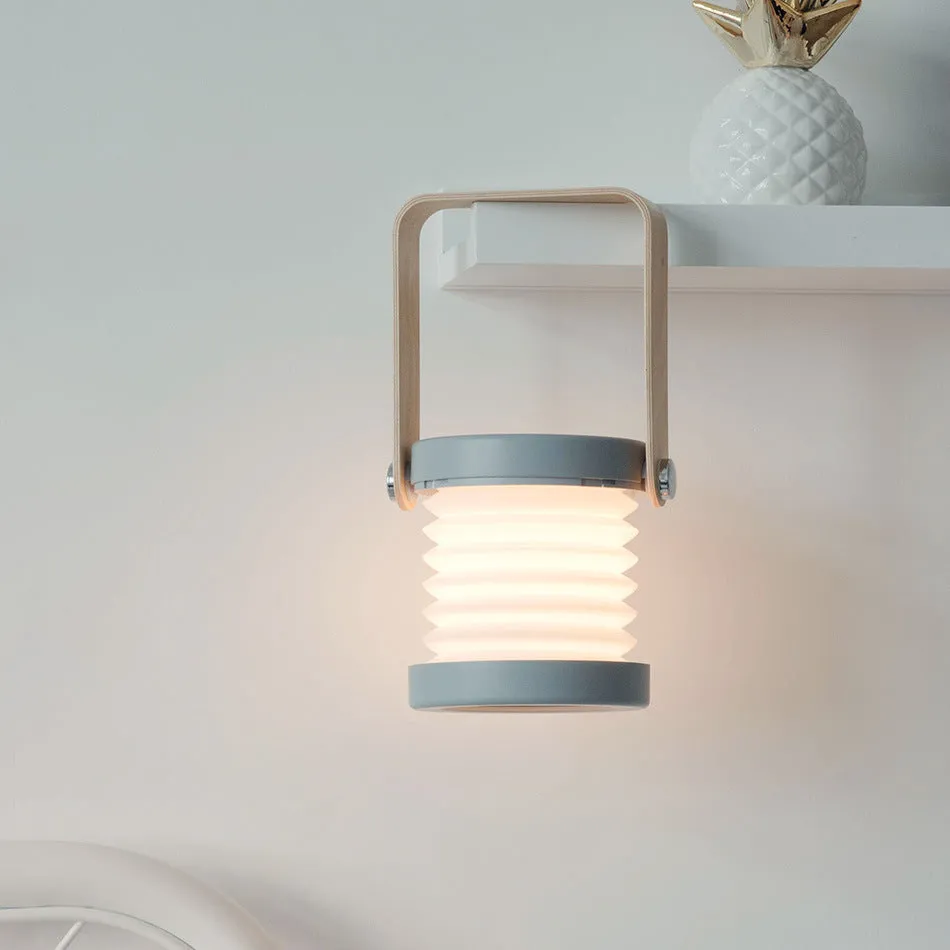 Foldable LED Bedside Lamp - Touch, USB Rechargeable, 3 Brightness Levels