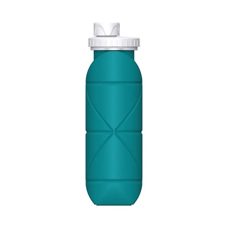 Foldable Silicone Water Bottle – Leakproof, Shatter-Resistant, 600ml