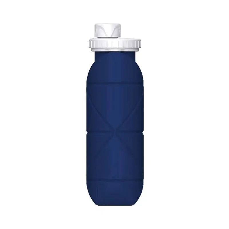 Foldable Silicone Water Bottle – Leakproof, Shatter-Resistant, 600ml