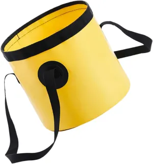 Folding Basin Camping Water Bucket Collapsible Foot Washing Bucket for Outdoor Sturdy Portable Laundry Tub