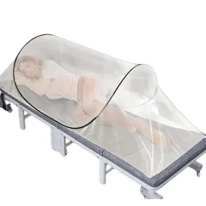 Folding Bed Tent Portable Mosquito Net Outdoor Hiking Travelling Indoor Dormitory Mesh Tent