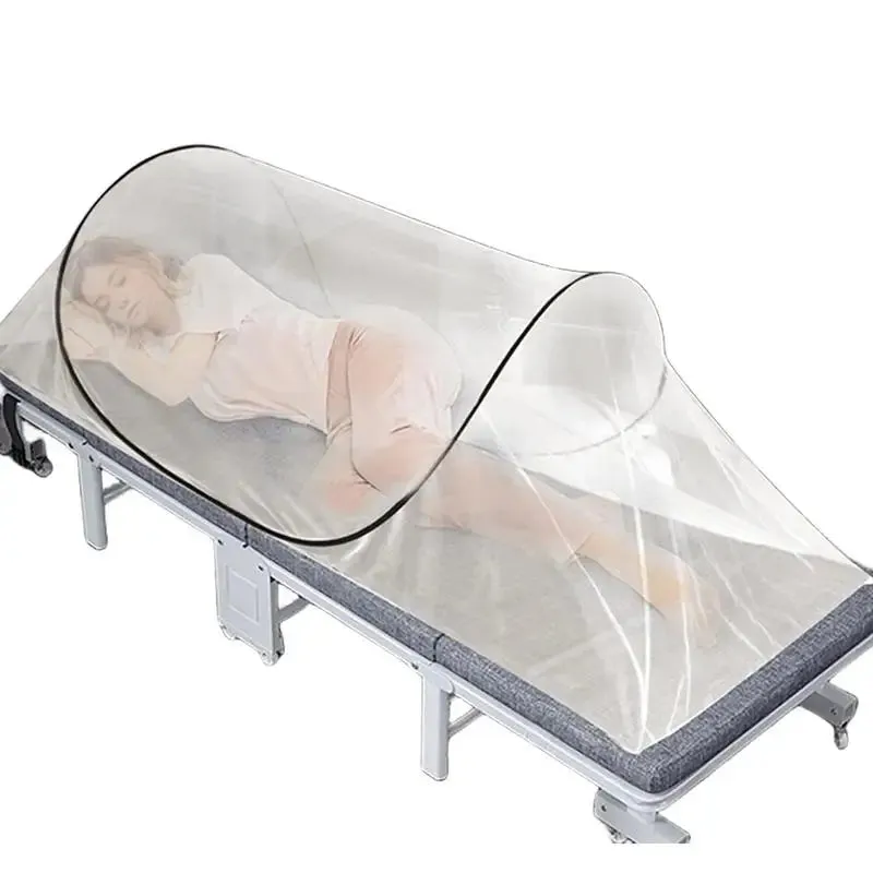 Folding Bed Tent Portable Mosquito Net Outdoor Hiking Travelling Indoor Dormitory Mesh Tent