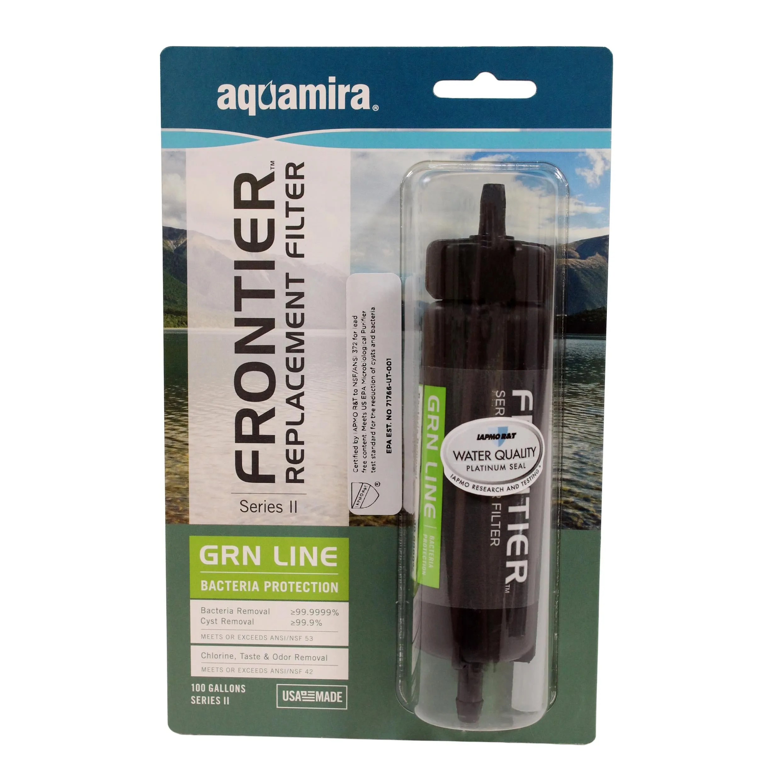 Frontierreplacementbottlefiltergrn-ii-100
