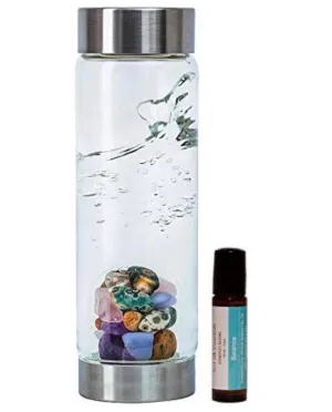 Gemstone water bottle