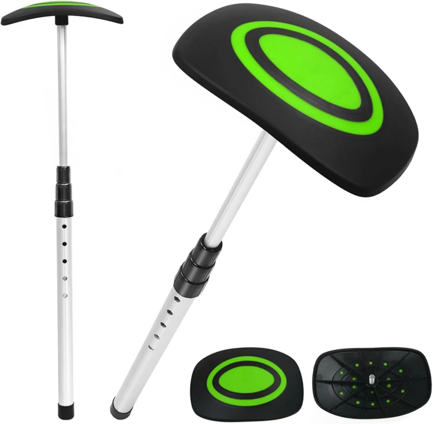 Golf Travel Bag Support Pole 4 Section 20-52in Travel Golf Bag Support Rod Sturdy Aluminium Alloy & Abs Accessories to Protect Clubs Accessories