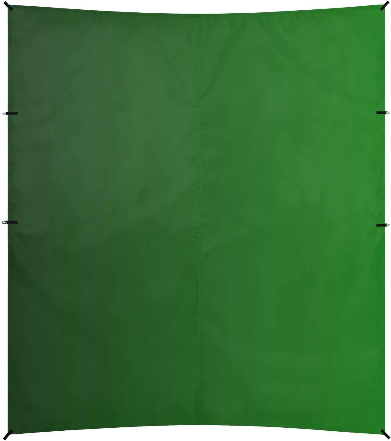 Green Deep Gradient Foldable Beach Cabana UPF50 Easy Setup Outdoor Sun Shade with Sandbags, Sand Shovel, Poles for Camping Trips, Fishing, Backyard Fun or Picnics