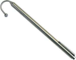Greenlee FP3 3' Collapsible Wire Reacher Fish Pole with Storage Clip, Stainless Steel