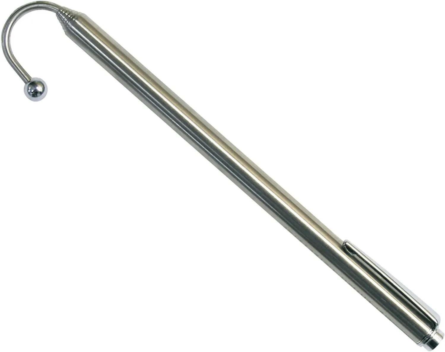 Greenlee FP3 3' Collapsible Wire Reacher Fish Pole with Storage Clip, Stainless Steel