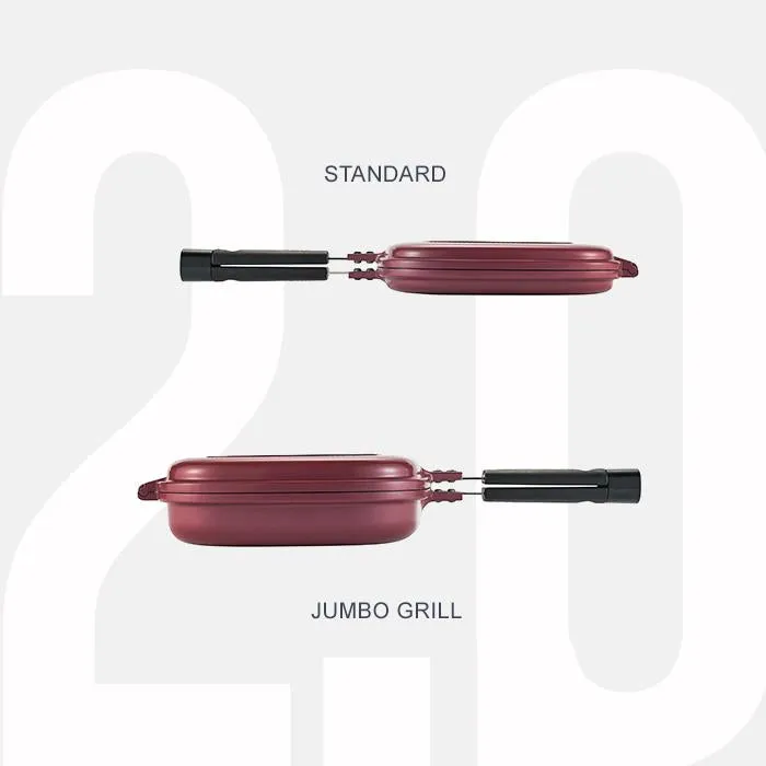 Happycall Compact Double Pan (Detachable) - Standard Pink