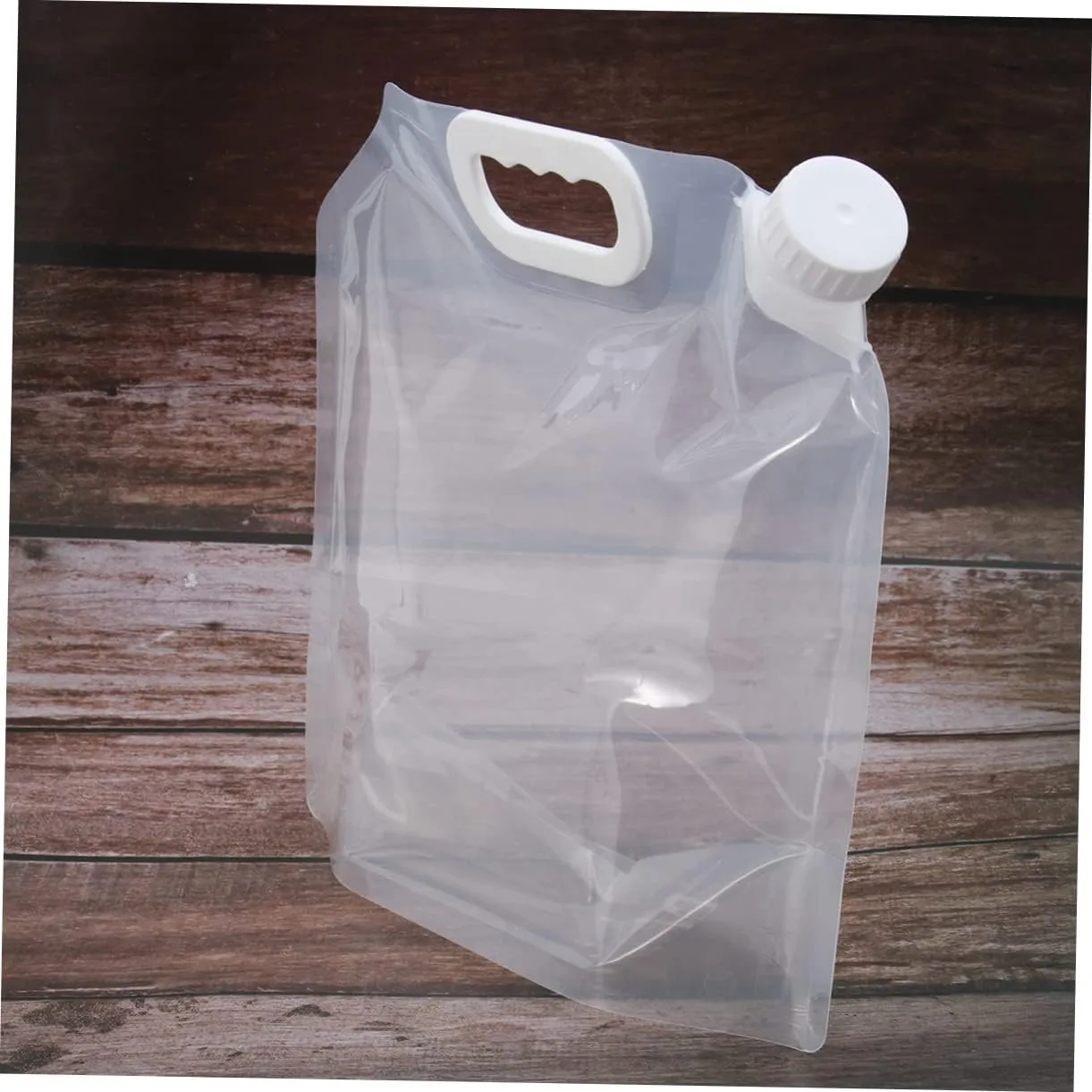 Happyyami 2sets 5l Large Capacity Water Bag Collapsible Camping Water Bottle Car Carrier Outdoor Filter 2pcs*2