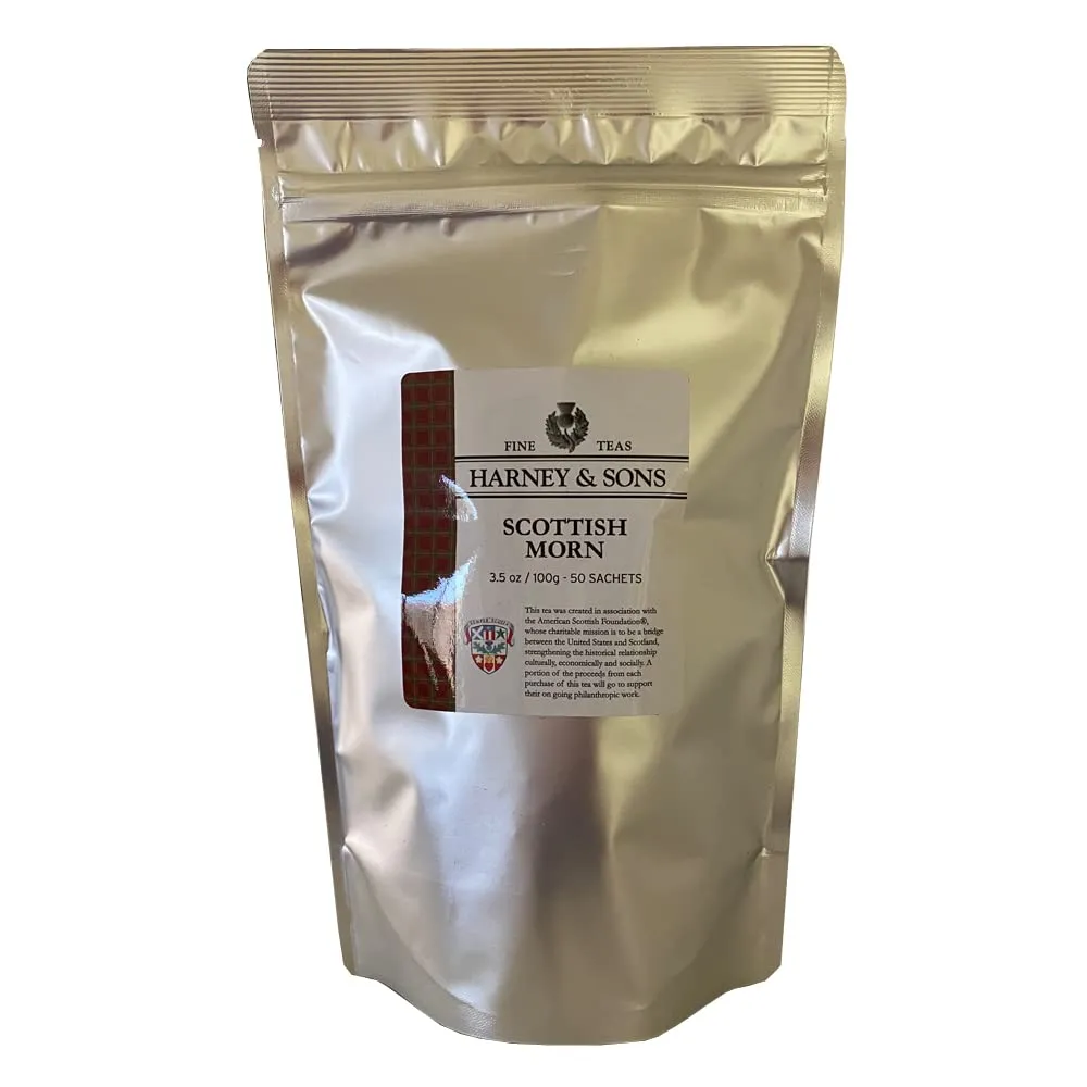 Harney & Sons Scottish Morn Black Tea (50 ct sachet bag)
