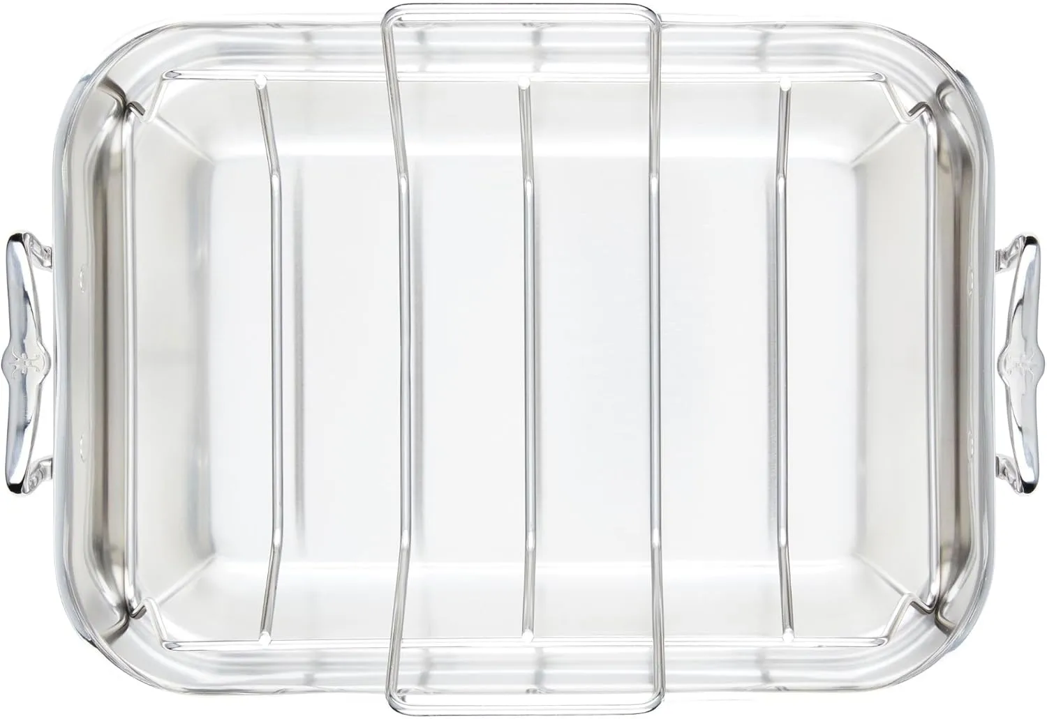 Hestan - Stainless Steel Classic Roaster with Rack, Induction Cooktop Compatible
