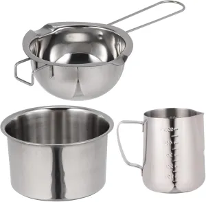 Hiking Picnic Cookware Baking Tool Stainless Steel Butter Melting Pot and for Outdoor Use