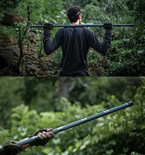 Hiking Tactical Stick Walking Staff-Outdoor Multitool Gear Trekking Pole