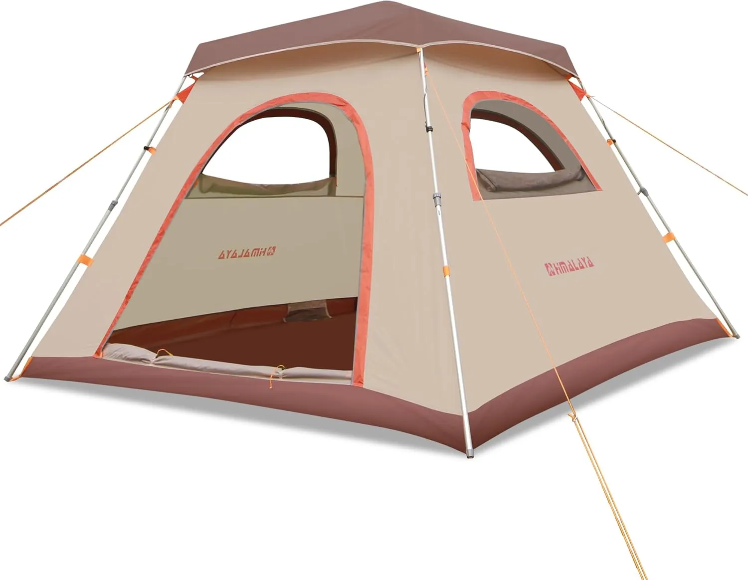 Himalaya Family Tent for Camping, 4 Person Instant Cabin Tent Camping Tent Easy Setup Portable for Outdoor Camping Hiking Picnic