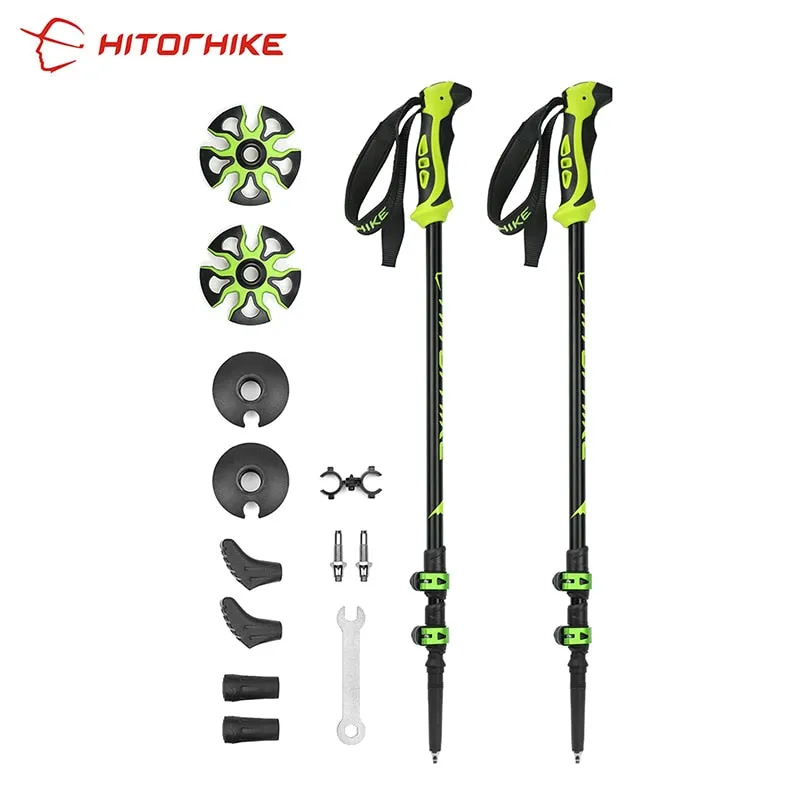 Hitorhike Ultralight Adjustable Telescopic Trekking Pole