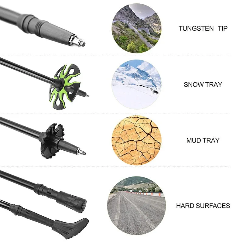 Hitorhike Ultralight Adjustable Telescopic Trekking Pole