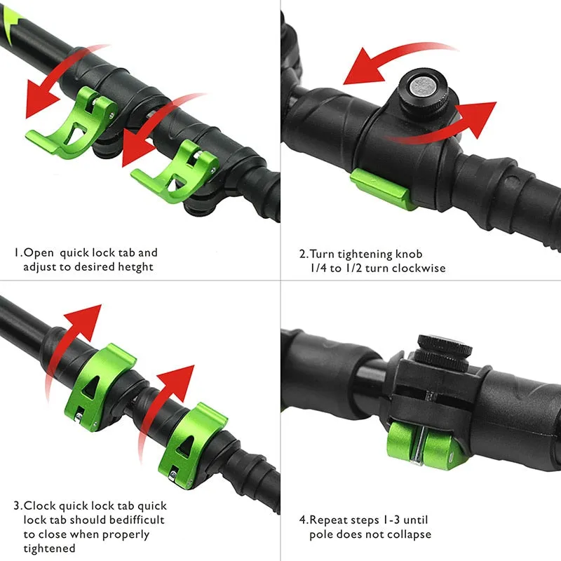 Hitorhike Ultralight Adjustable Telescopic Trekking Pole