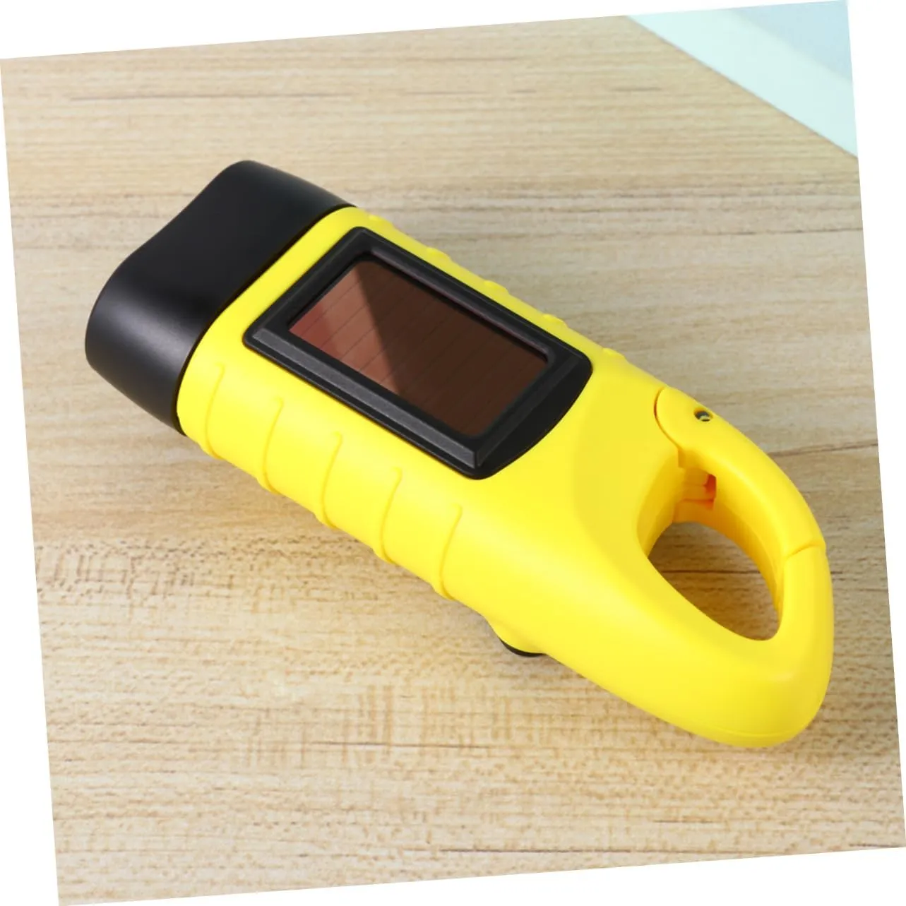 HOMSFOU 2pcs Wind up Flashlight Outdoor Flashlight Solar Powered Flashlight Rechargeable Flashlights Camping Lights Rechargable Rechargeable Camping Lantern Rechargeable Torch Crank Led