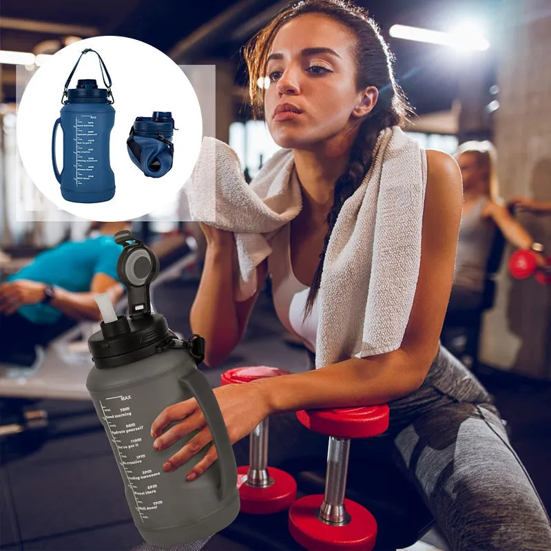HydroFold - Portable Collapsible Sports Water Bottle