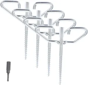 Ice Anchor Power Drill Adapter Shelter Anchors Tent Nails Winter Fishing Supplies