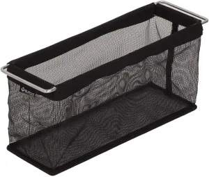 IGT Compatible Folding Mesh Drain Basket – Folding Table Storage Pouch-Stainless Steel Frame Hanging Rack, Outdoor Table Accessories for Camping and Picnics