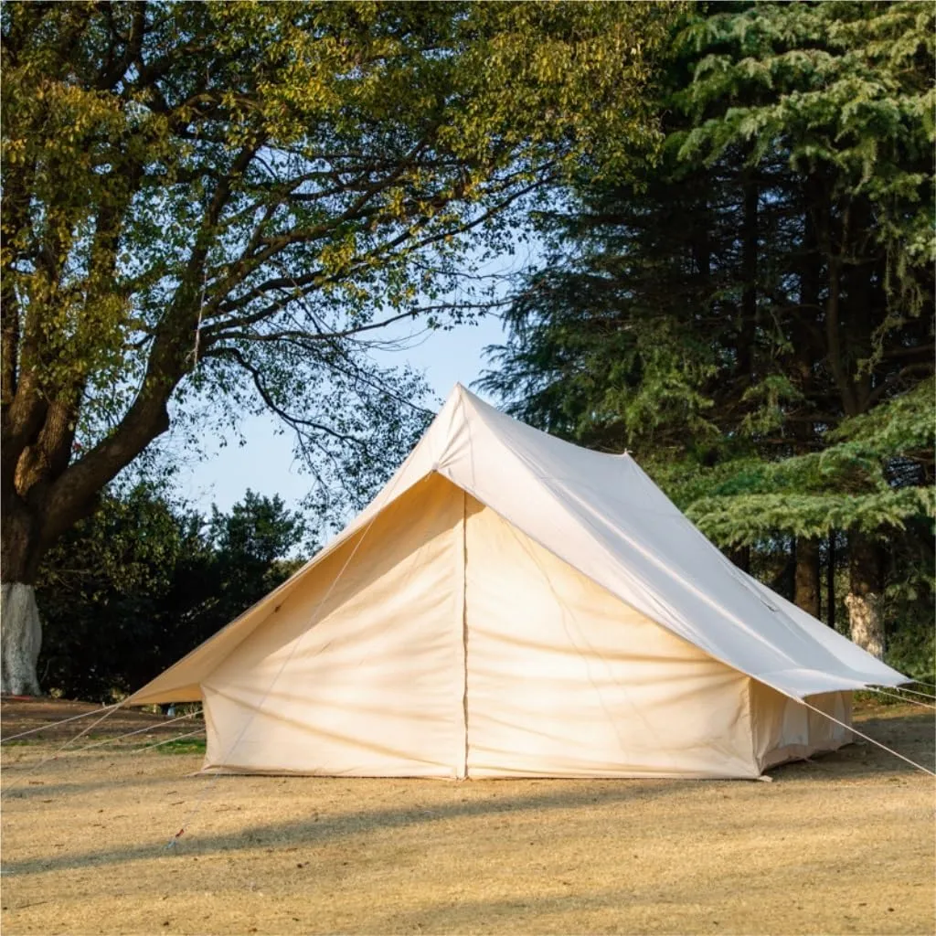 Inflatable Tent Outdoor Camping Tent House Type Folding Portable Waterproof Thick Cotton Sun and Rain Resistant Family Tent Large Tent