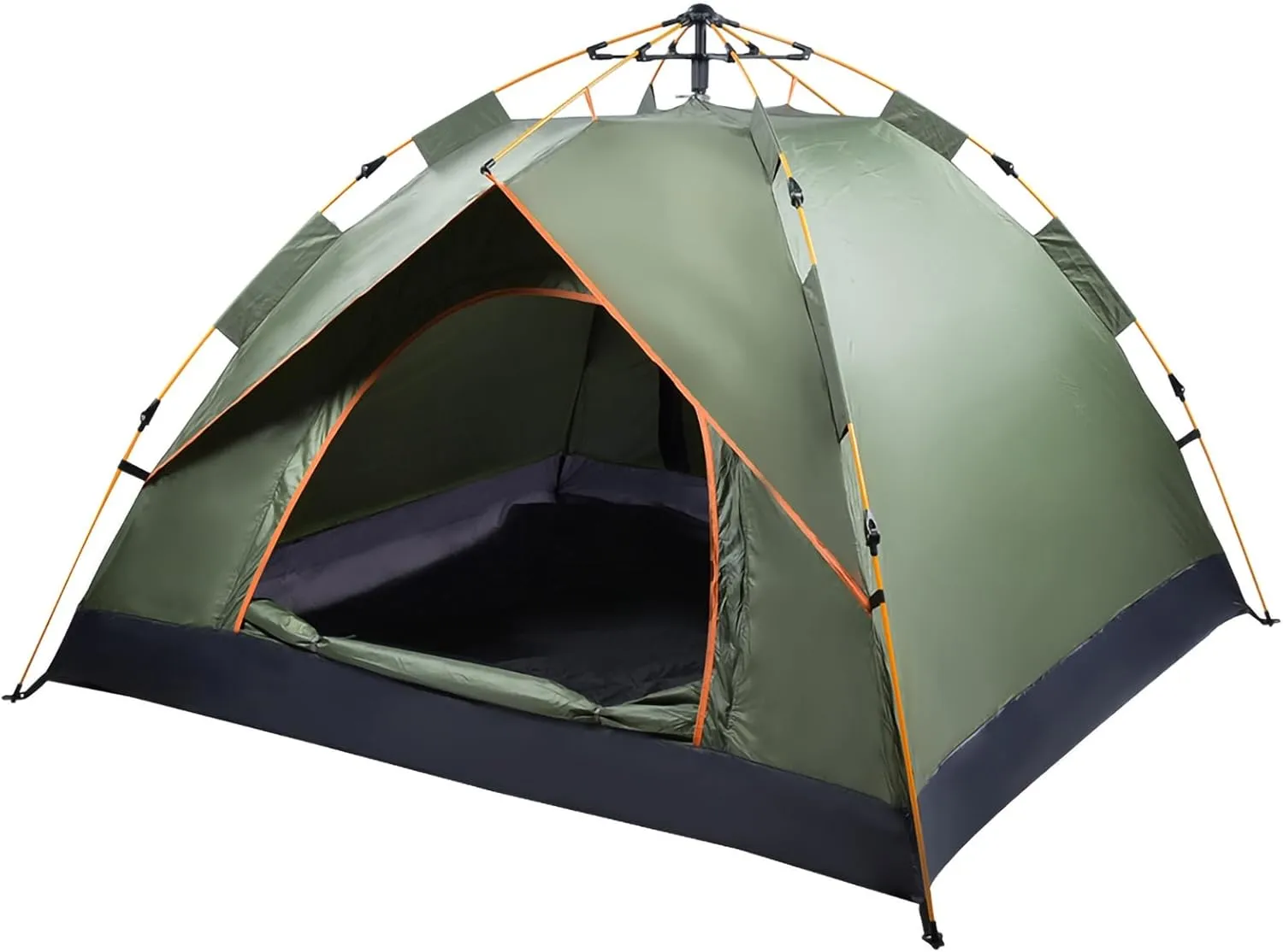 Instant Pop Up Tents for Camping, Waterproof Camping Hiking Tent, Easy Pop Up Tents,Easy Set Up Tent,for Family 3‑4 Person