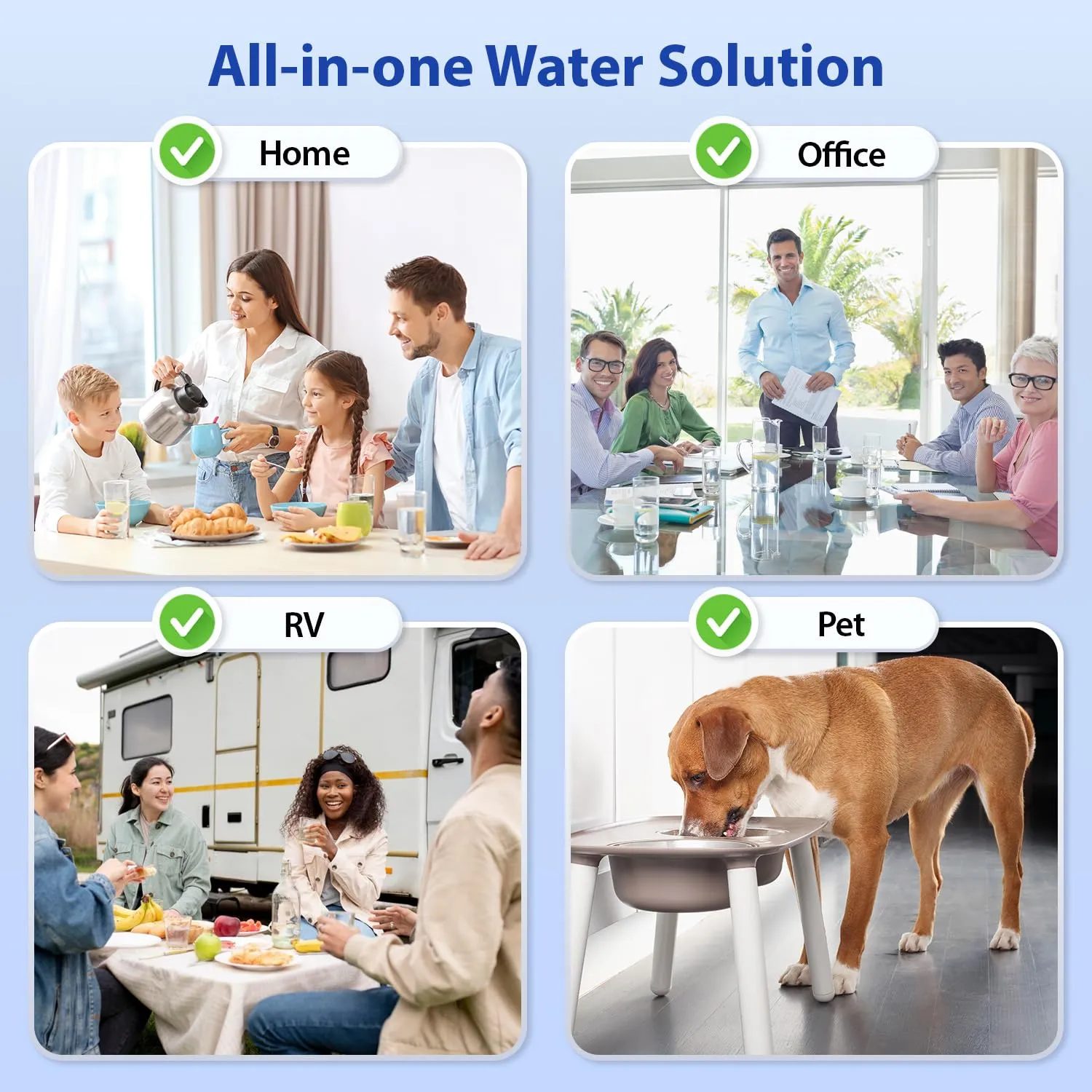 iSpring CKC1C Countertop Drinking Water Filtration System with Carbon Filter, 2.5" x 10", Clear