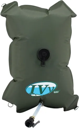 Jenlis Ivy Bag Large Drinking Water Bladder, Food Grade & BPA Free Container, Big Portable Fluid Holding Tank, Durable Potable Liquid Transport Tote, Compact Collapsible & Foldable Storage