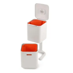 Joseph Joseph Intelligent Totem Compact 40-Litre Waste Separation & Recycling Unit