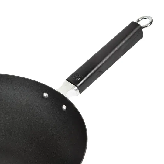 Joyce Chen Professional Series Nonstick Stir Fry Pan, 12", Carbon Steel/Resin Handle