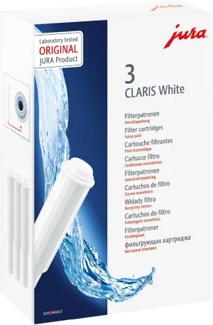 JURA Claris White 3-Pack Filter Cartridge