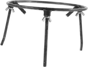 KESYOO Removable Pot Rack Fire Stand Wok Display Stand Backpacking Gear Barbecue Pan Stand Camping Accessories Camping Gear Wok Rack Wok Stand Hiking Gear Steel Black