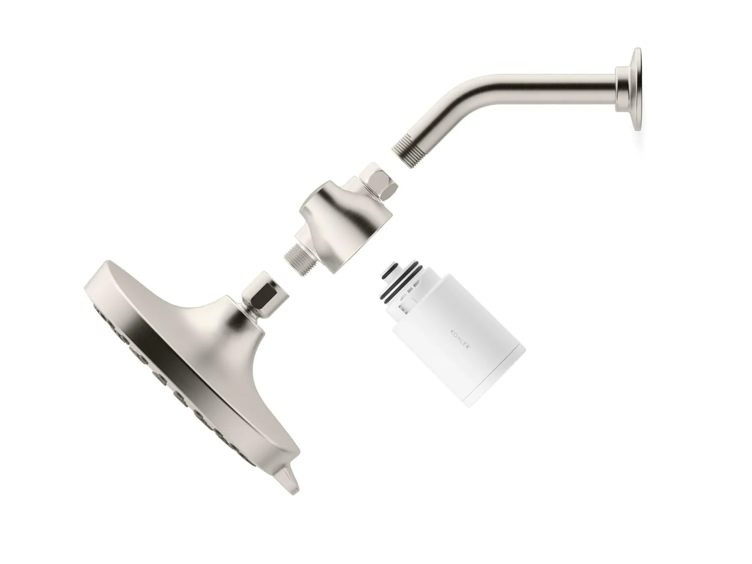 KOHLER R24162-NA Aquifer Shower Filter Replacement for The KOHLER Aquifer Filtered Showerhead, One Filter Cartridge
