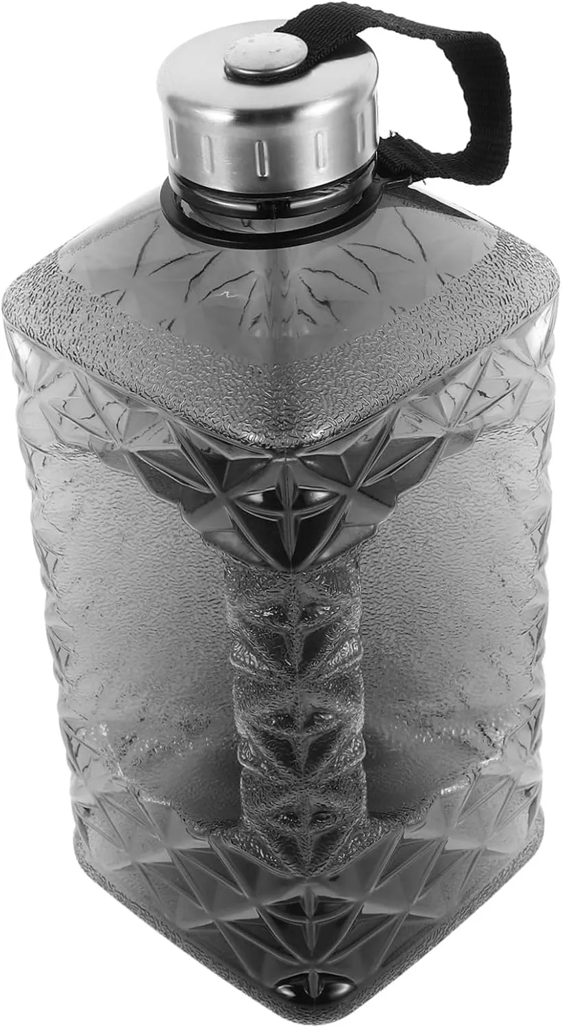Large Capacity Water Jug Collapsible Sports Water Bottle 2200ml for Gym Cycling Running Camping