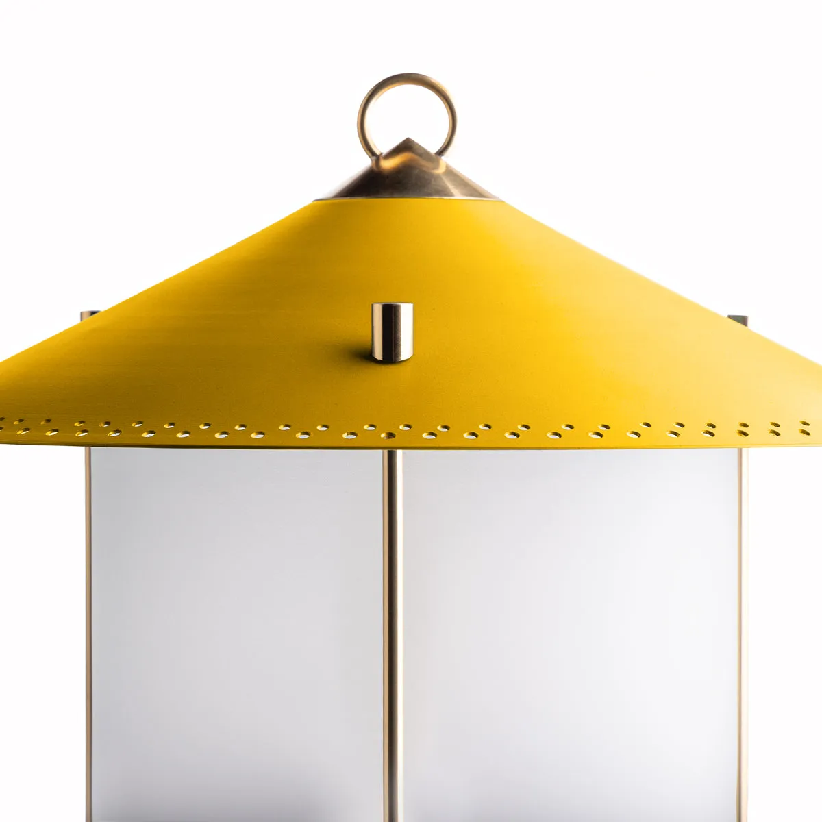 larger Stefan cordless lantern in Sand by the Novogratz