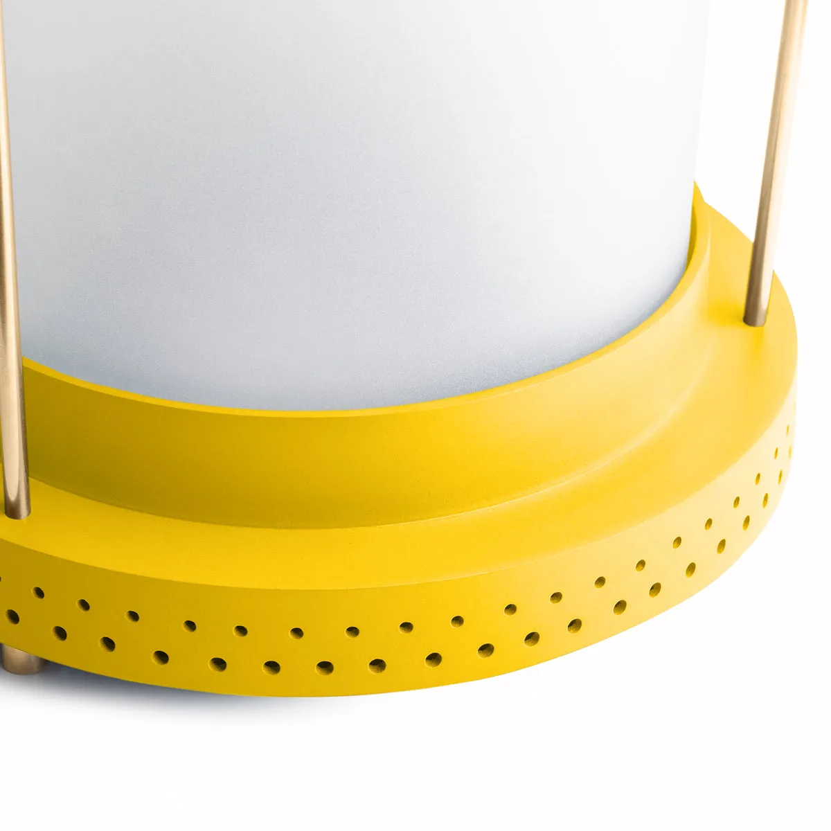 larger Stefan cordless lantern in Sand by the Novogratz