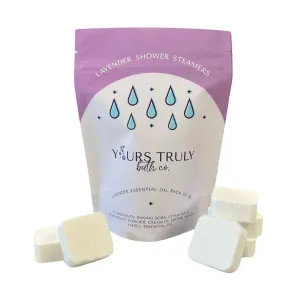 Lavender Shower Steamers, Aromatherapy Shower Steamers, Shower Tablets Aromatherapy, Shower Steamers with Essential Oils, Shower Bombs Made in the USA, Stress Relief and Self Care, Self Care Gifts