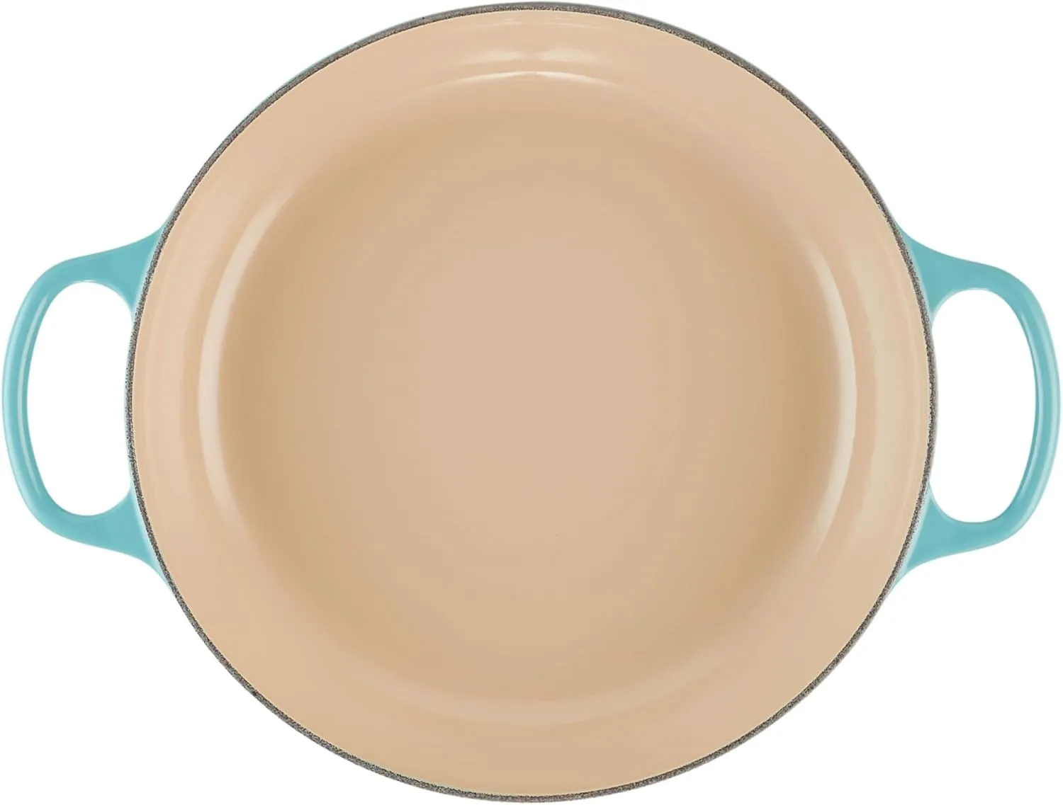 Le Creuset Enameled Cast Iron Signature Braiser, 3.5 qt., Caribbean