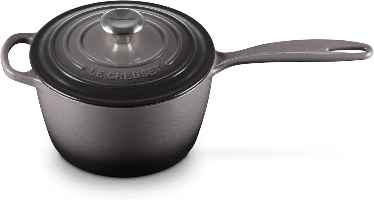 Le Creuset Enameled Cast Iron Signature Saucepan, 2.25 qt., Oyster