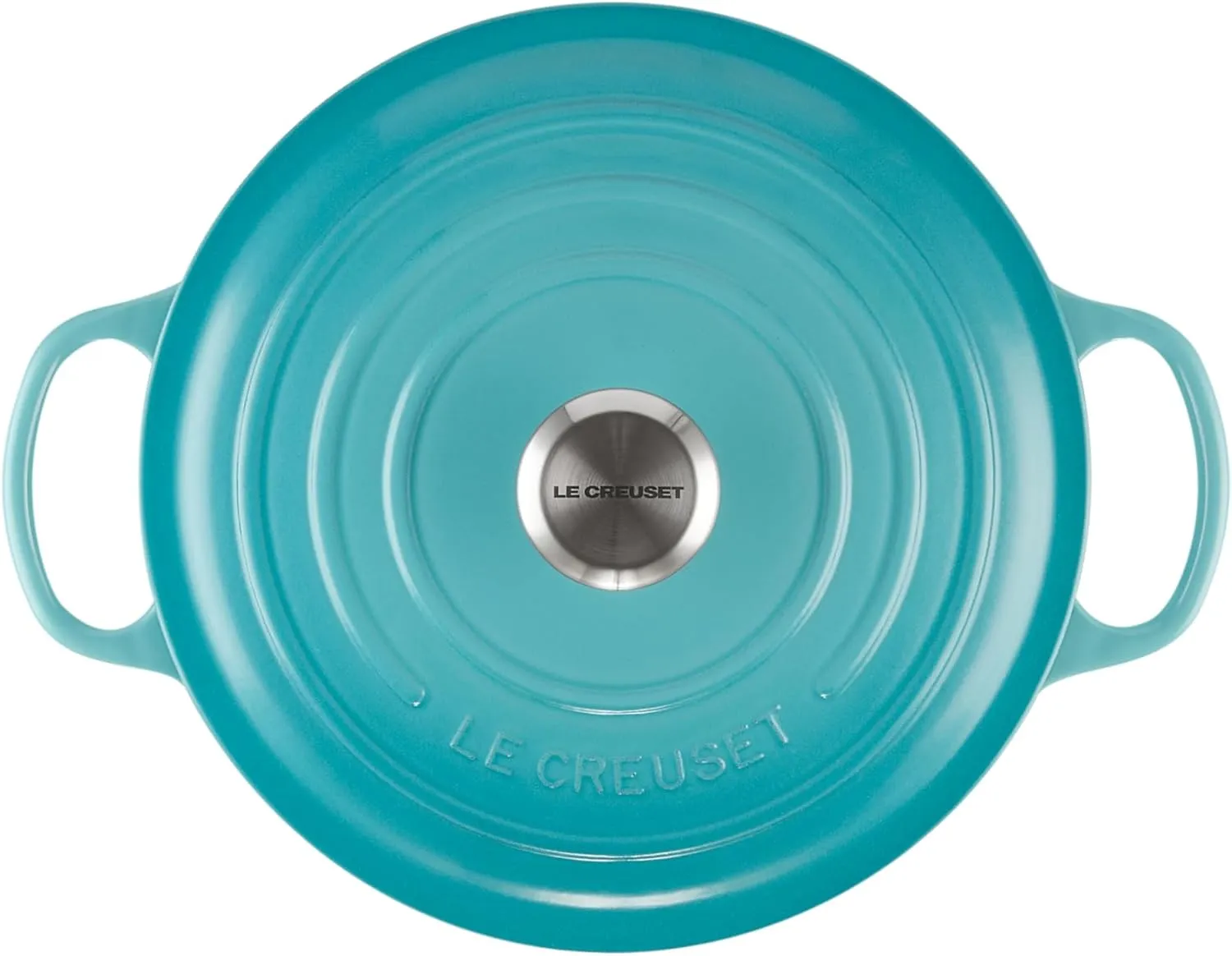 Le Creuset Signature Enameled Cast Iron Round Dutch Oven, 5.5qt., Caribbean