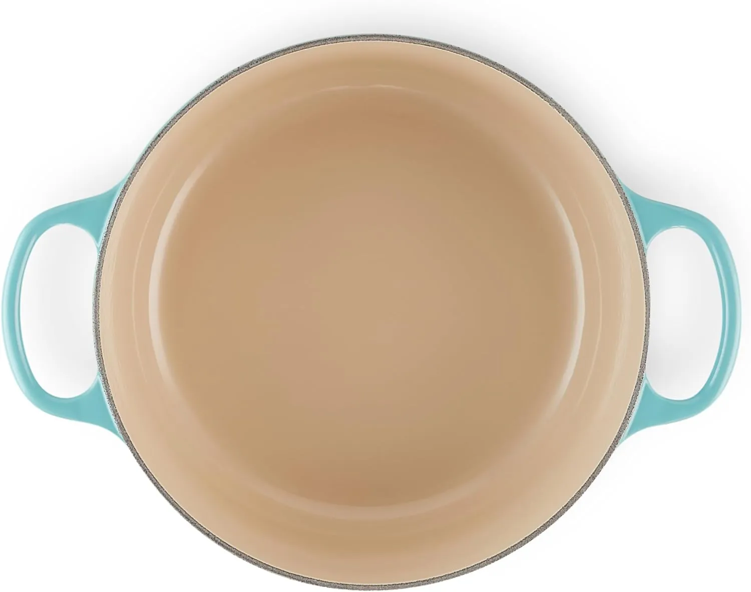 Le Creuset Signature Enameled Cast Iron Round Dutch Oven, 5.5qt., Caribbean
