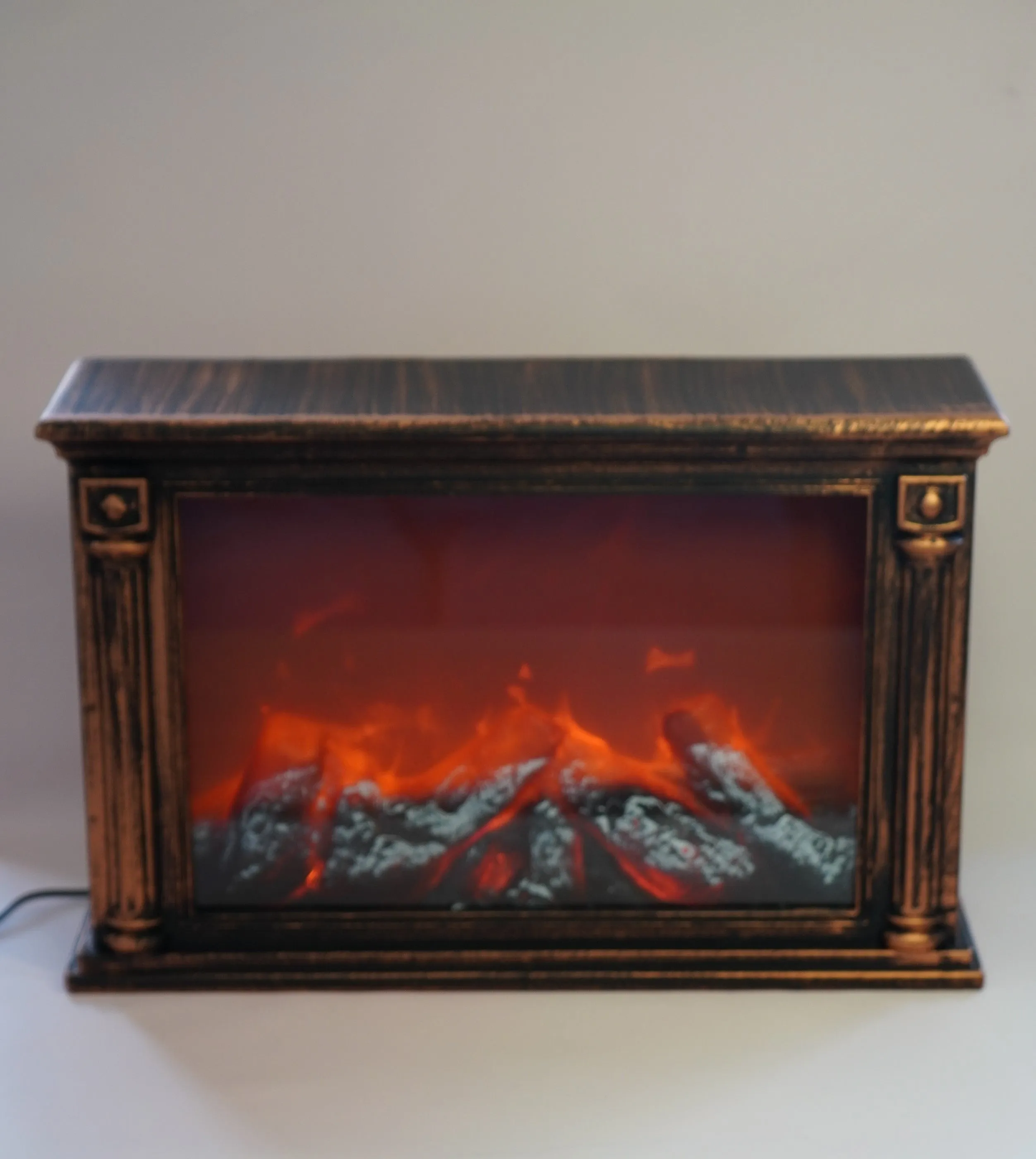 LED Fireplace Mantel Lantern