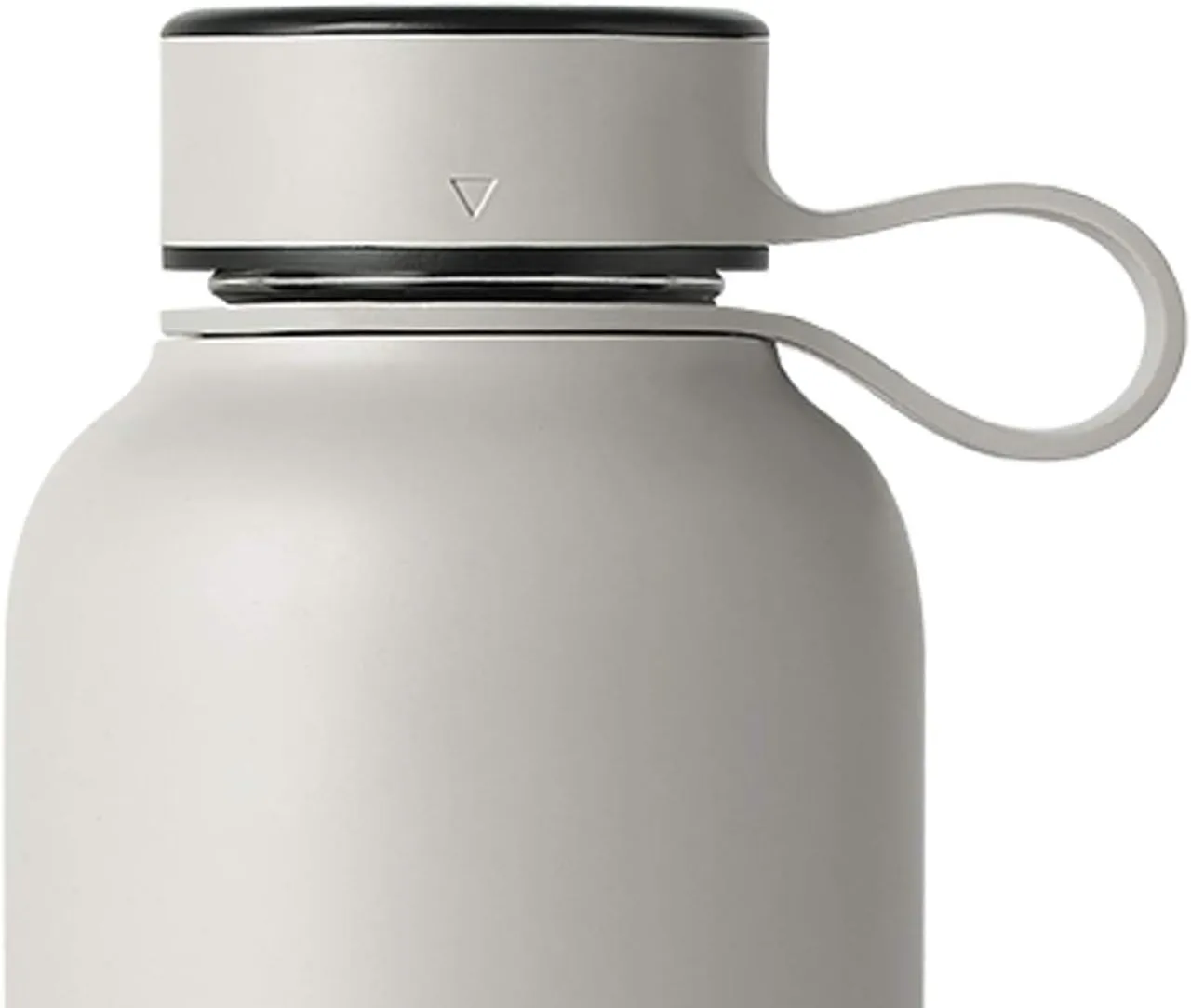 Lekue 0301018G10M017 Bottle To Go reusable glass filtered water bottle,18 ounce, White