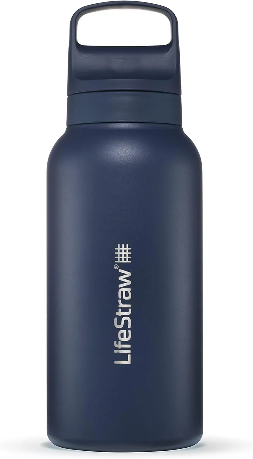 LifeStraw Insulated Steel Bottle: Filtered & Fresh Water On-the-Go! 1L