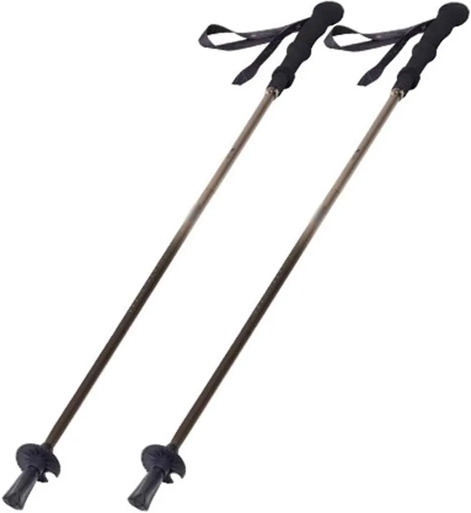 Lightweight Folding Walking Sticks, for Men and Women, Carbon Fiber Trekking Poles with Flip Lock, 2pc Hiking Gear